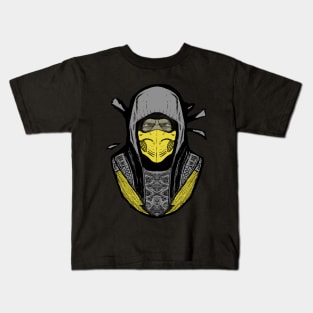 Yellow Ninja Kids T-Shirt